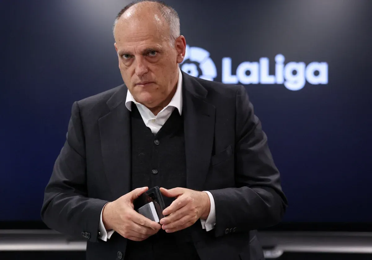 Tebas: "La FIFA está obsesionada con que las grandes ligas tengamos 18 clubes, pero no vamos a pasar por ahí"